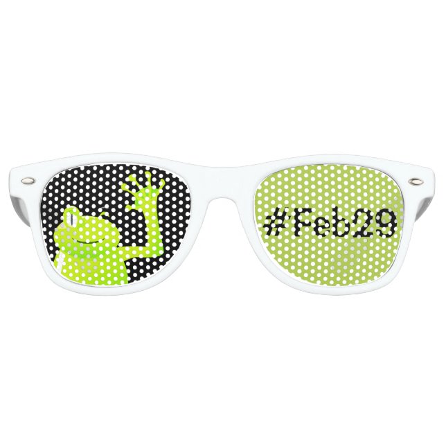Leap Year/Leap Day Baby Sonnenbrille (Vorderseite)
