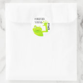 Leap Year/Leap Day Babyaufkleber Runder Aufkleber (Tasche)