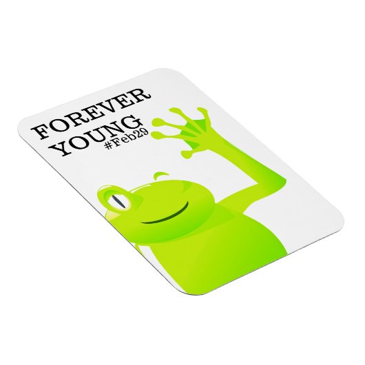 Leap Year/Leap Day Flexible Magnet Baby (Rechte Seite)