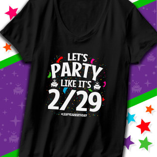 Leap Year Leap Day Party 29. Februar Geburtstag T-Shirt