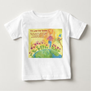 Leap Year Rhyme Ruffle T-Shirt