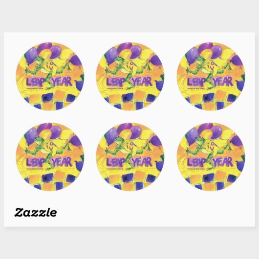 Leap Year Sticker (Blatt)