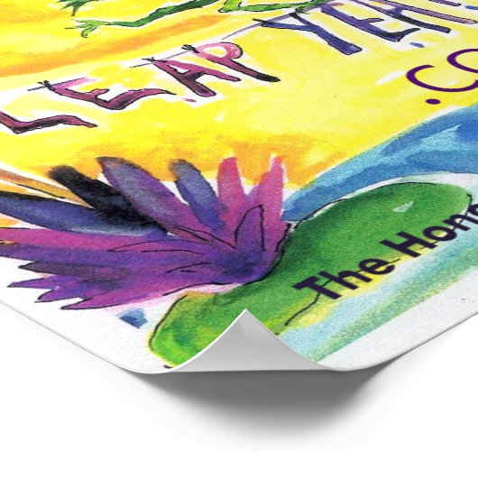 Leap Year Value Poster Paper (Matte) (Ecke)