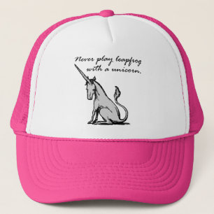Leapfrog Mit Einem Einhorn Lustige Ballkappe Hut Truckerkappe