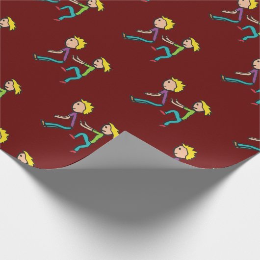 Leapfrosch Geschenkpapier (Ecke)