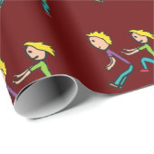 Leapfrosch Geschenkpapier (Rolleneckpunkt)