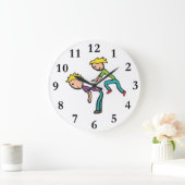 Leapfrosch Große Wanduhr (Zuhause)