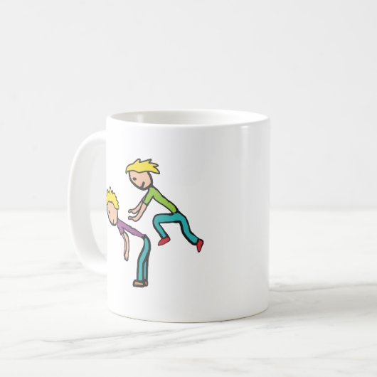 Leapfrosch Kaffeetasse (Vorderseite Links)