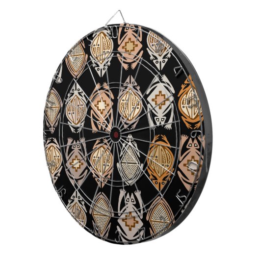 Leapin-Frösche Dartscheibe (Vorderseite rechts)