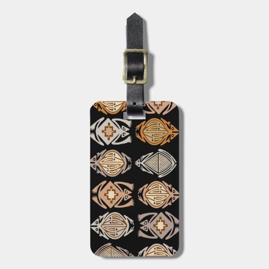 Leapin-Frösche Gepäckanhänger (Vorderseite vertikal)