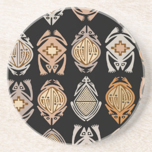 Leapin-Frösche Getränkeuntersetzer