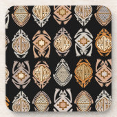 Leapin-Frösche Getränkeuntersetzer (Vorderseite)