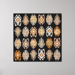 Leapin-Frösche Leinwanddruck