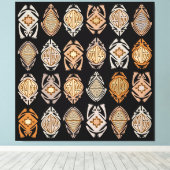 Leapin-Frösche Leinwanddruck (Insitu (Holzboden))