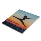 Leaping Ballerina Fliese (Seite)