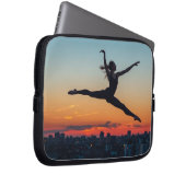 Leaping Ballerina Laptopschutzhülle (Vorne Rechts)