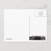 Leaping Carp Mermaid und Fisch Postkarte (Rückseite)