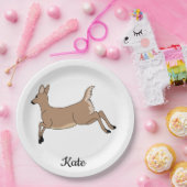 Leaping Deer Pappteller (Party)