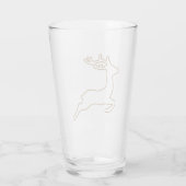 Leaping Deer Tumbler - Wild & Elegant (Rückseite)