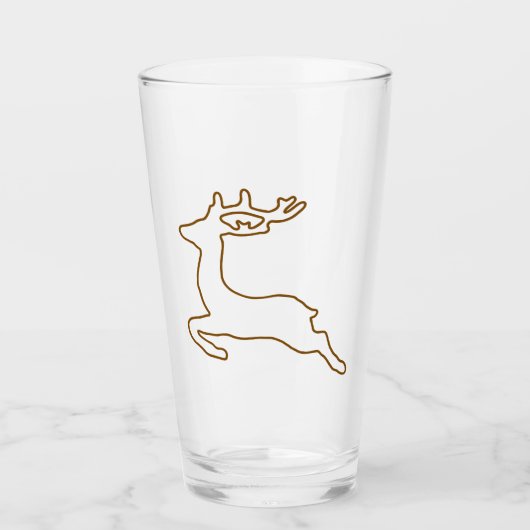Leaping Deer Tumbler - Wild & Elegant (Vorderseite)