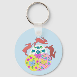 Leaping Hares  Schlüsselanhänger