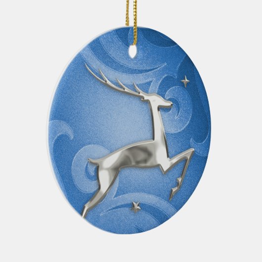 Leaping Hirsch Weihnachtsschmuck (Rechts)