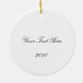 Leaping Hirsch Weihnachtsschmuck (Hinten)