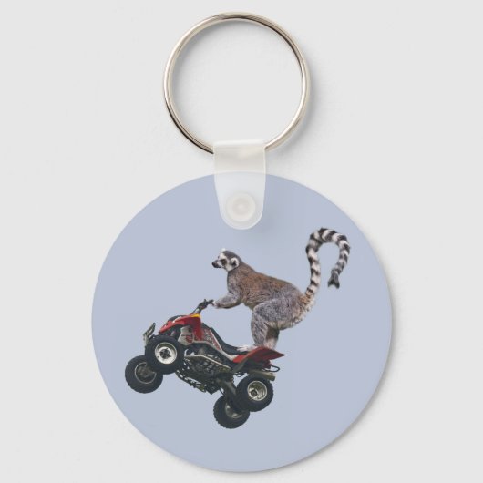 Leaping Lemur Keyring Schlüsselanhänger (Vorderseite)