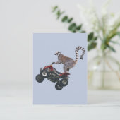 Leaping Lemur Postkarte (Stehend Vorderseite)