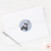 Leaping Lemur Sticker (Umschlag)