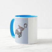 Leaping Lemur Tasse (Vorderseite Links)