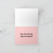 Leaping Lizards Geburtstagskarten Karte (Innenseite)