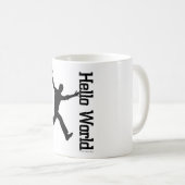 Leaping Man Tasse (VorderseiteRechts)