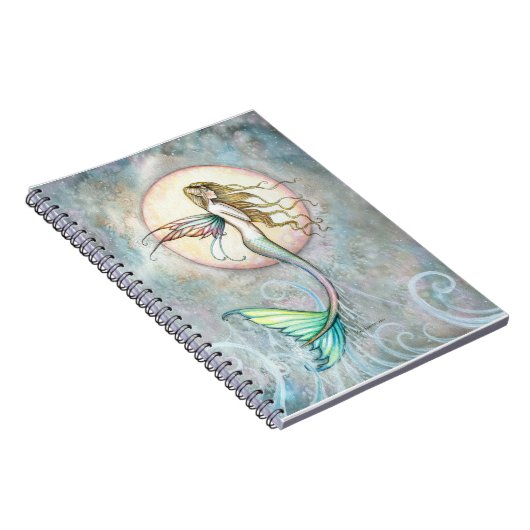 Leaping Mermaid-Notebook Notizblock (Rechte Seite)