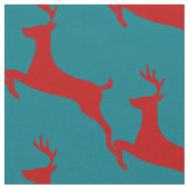 Leaping Red Deer Thunder_Cove Stoff (Nahaufnahme)