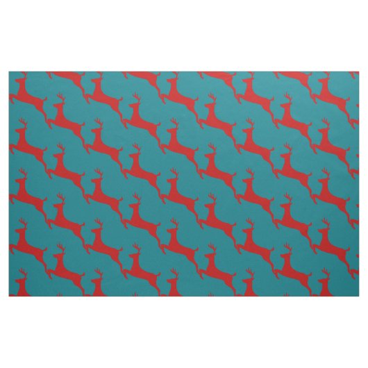 Leaping Red Deer Thunder_Cove Stoff (Fat Quarter (45,7 x 55,9 cm))