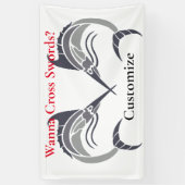Leaping Schwertfisch Thunder_Cove Banner (Vertikal)