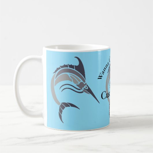 Leaping Schwertfisch Thunder_Cove Kaffeetasse (Links)