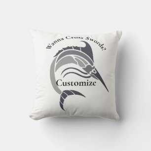 Leaping Schwertfisch Thunder_Cove Kissen