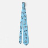 Leaping Schwertfisch Thunder_Cove Krawatte (Rückseite)