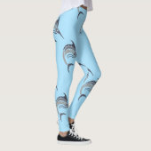 Leaping Schwertfisch Thunder_Cove Leggings (Rechts)