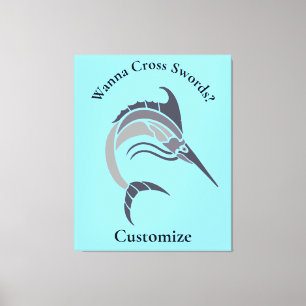 Leaping Schwertfisch Thunder_Cove Leinwanddruck