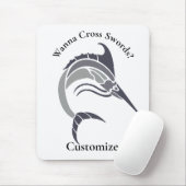 Leaping Schwertfisch Thunder_Cove Mousepad (Mit Mouse)