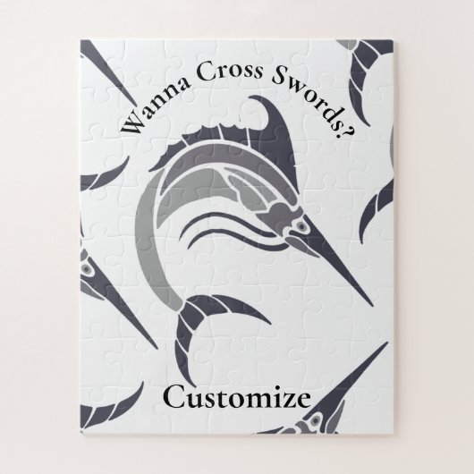 Leaping Schwertfisch Thunder_Cove Puzzle (Vertikal)