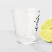 Leaping Schwertfisch Thunder_Cove Schnapsglas (Links)