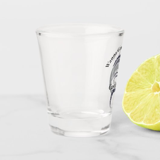 Leaping Schwertfisch Thunder_Cove Schnapsglas (Links)