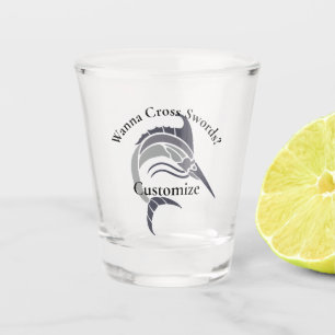Leaping Schwertfisch Thunder_Cove Schnapsglas