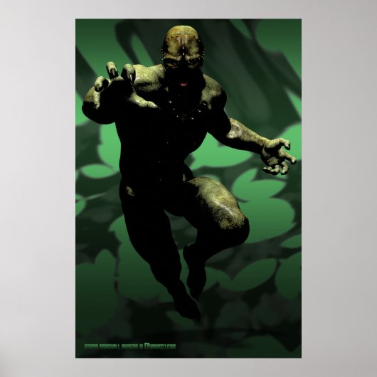 Leapin'Lizardman! Poster (Vorne)