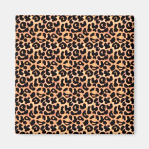 Leapord Print, Tierdruck Magnet