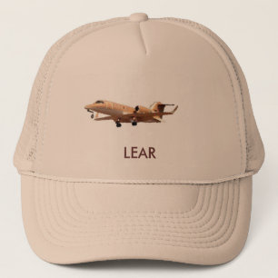 Lear Jet an LOCKEREM, LEAR Truckerkappe